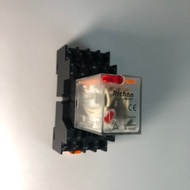 14-pin 4-pin relay set contactbag, 230Vac suction coil code 18FT-4PL 230Vac Richon (with base 18F-4Z