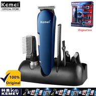 【สาธารณูปโภค】 Kemei KM-550 Multifunction Professional Hair Clipper Hair Clipper Electric Beard Trimm