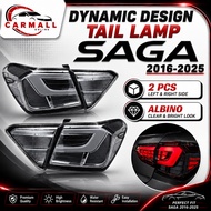 PROTON SAGA VVT 2016 - 2025 DYNAMIC DESIGN TAIL LAMP TAIL LIGHTS LED WHITE ALBINO OEM