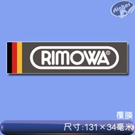 RIMOWA sticker logo skateboard stick box sticker suitcase sticker travel box sticker