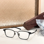 [High Quality] 999.9 Glasses S-06T H Ultra Light Pure Titanium Cat Eye Shape Fashion Glasses Frame O