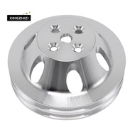 Aluminum Alloy for   Double Groove Water Pump Pulley for 396 454 Big Block  2 Groove  Short Water Pu