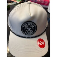 raiders cap 47 hitch snapback white