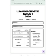 Ujian Diagnostik Tahun 1 2026