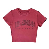 เสื้อครอป Los Angeles Collection crop top