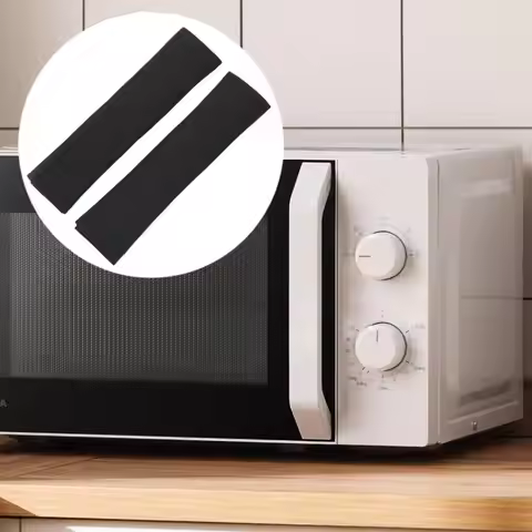 2x Refrigerator Handle Covers Practical Kitchen Decor for Fridge Grill Kitchen