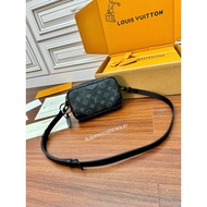 LV/Louis Vuitton Brand Classic Printed Zipper Opening Closing Leather Wallet Regular Women's Second-