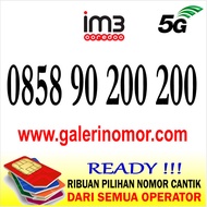 Nomor Cantik IM3 Indosat Prabayar Support 5G Nomer Kartu Perdana 0858 90 200 200