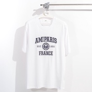 Ami Paris France embroidered t-shirt