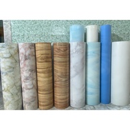 Stone and wood grain PVC panels!