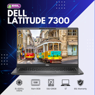 โน๊ตบุ๊กมือสองดีๆ Dell Latitude 7300 i5 GEN 8 / 8GB / 128GB โน๊ตบุ๊ค แล็ปท็อป มือสอง ถูกที่สุด USED