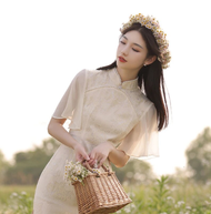 Gaun cheongsam adat cina/ gaun tradisional cina