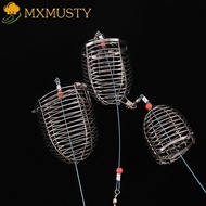 MXMUSTY Fishing Feeder Small Holder Fish Bait Tackle Accessory Fishing Bait Cage