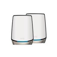 NETGEAR Orbi Mesh WiFi 6 旗艦級三頻路由器 2 件套裝 (RBK862S)