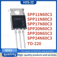 5PCS SPP11N60C3 SPP11N80C3 SPP17N80C3 SPP20N60C3 SPP20N65C3 SPP24N60C3 TO-220 11N60C3 11N80C3 17N80C