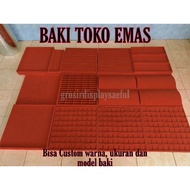 / Jewelry Tray Gold Shop Tray