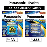 Panasonic EVOLTA Alkaline AA / AAA Battery (4 Cells)