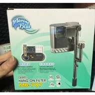 SG READY STOCK |SG PLUG 600L/H 6W STRONG FILTER Hang on Aquarium Filter Fish Tank Filter 3-in-1, (fo