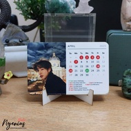 Mini Desk Calendar 2026 Kpop Anime Couple | Kpop Calendar | Custom Calendar | Calendar 2026
