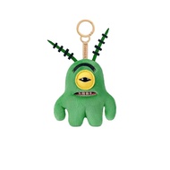 Fuggler x SpongeBob Plush Keychain Funny Ugly Monster Big Teeth Collectible Toy Bag Pendant