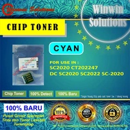 CHIP TONER XEROX Docucentre Cartridge SC2020 CT202247 CYAN SC-2020