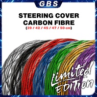 GBS Truck Lorry Steering Wheel Cover 39CM 42CM 45CM 47CM 50CM Cover Steering Fibre Universal Trailer