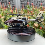 Luxury car perfume helicopter army car perfume solar powered long-lasting car freshener