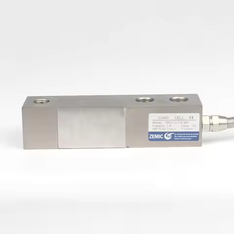 ZEMIC H8C C3 Shear Beam Load Cell 100KG-5T High-Capacity Sensor for Platform Scales Silo Systems Ind