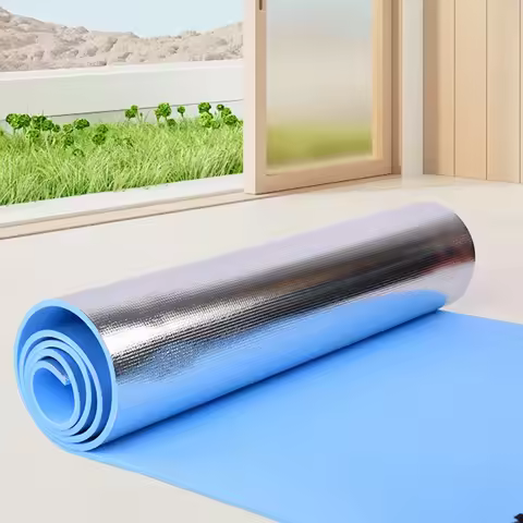 Waterproof Yoga Mat Aluminum Membrane Exercise Mat Thickened Camping Picnic Mat Portable Multifuncti