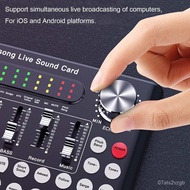 [24h ship]V8/V8S/F9Live Sound Card For PC Cellphone Youtube HIFI Mixer Record Singing Equipment set