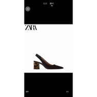 Zara SHOES ZARA SHOES ZARA Women's SHOES BLACK LEOPARD