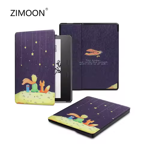 Premium PU Leather Lightweight Protective Case for Kindle Oasis 10th 2019 Slimshell for Oasis 9th 20