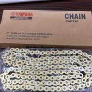 YAMAHA RANTAI CHAIN 415H O-RING 415H 132L ORING GOLD CHAIN RANTAI EMAS 415 132L O RING