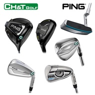 Collection of new used Ping golf clubs Driver, Iron, Wood, rescue clubs, quality golf clubs