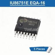 5pcs IU86751E EQA-16 Class D Audio Power Amplifier IC Chip New Original