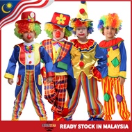 Halloween Clown Costume for Kids – Funny & Scary Circus Cosplay Outfit