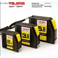 Tajima Tape Measure Automatic Locking 2M/6 Feet 3.5M/11 Feet 5.5M/18 Feet Measurement Tape Woodworki