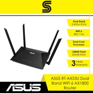 ASUS RT-AX53U AX1800 Dual Band WiFi 6 Router