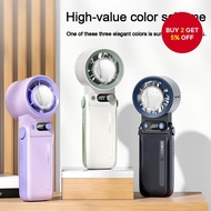 HF19C Turbo Ice Cooling Handheld Fan 6000mAh Rechargeable 199-Speed Portable Foldable Fans  Kipas Ta