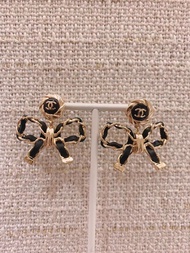 Chanel 22A 蝴蝶結耳環