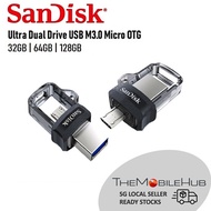 Sandisk Ultra Dual Drive m3.0 16GB / 32GB / 64GB OTG Dual USB File Transfer Sony Samsung Xiaomi HTC