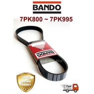 7PK 810 830 920 960 980 985 990 Bando Micro V Rib Belt Japan 7PK810 7PK830 7PK920 7PK960 7PK980 7PK9