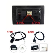 USB CABLE FOR ANDROID PLAYER 4PIN | 6PIN |