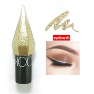 Eyeliner Cair Glitter Berlian 5 Warna Eyeshadow Mini Tahan Lama Cepat Kering Tahan Air Emas Perak Ko