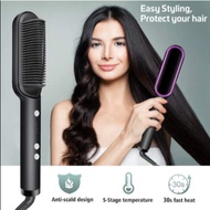 Hair Straightener Straightening Styling Tool comb 直发梳 Heating Hair Straightener Comb Curler kskin