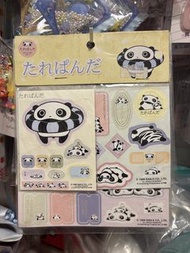 1999 Vintage San-X  TarePanda 絕版 趴地熊 趴趴熊 趴地熊貓 貼紙