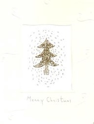全新の 💕~A63~聖誕樹 聖誕卡、萬用卡片~尺寸：15*11.5 cm~內頁全白~內頁全白~卡片、信封袋泛黃~