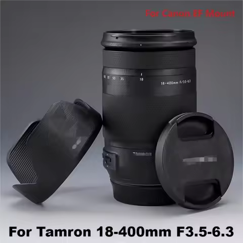 B028 For Tamron 18-400mm F3.5-6.3 Di II VC HLD Anti-Scratch Camera Lens Sticker Protective Film Body