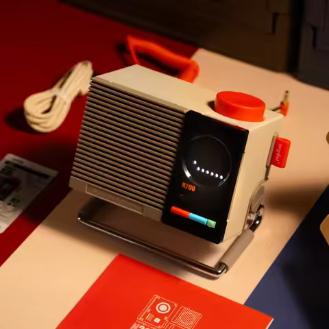 Syitren N200 Bluetooth Speaker Custom Retro Mini Desktop Wireless Portable HiFi Speaker Computer Lap