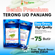 Benih Topfarm / Benih Terong Hijau Panjang / Benih Terong Hijau Terbaik / Benih Terong Hijau Jumbo /